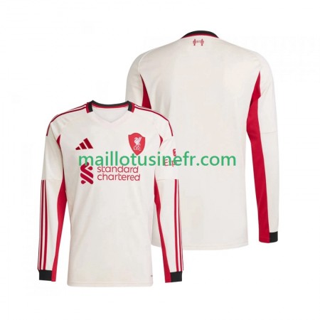 Maillot de Foot Liverpool Extérieur 2025-26 Manches Longues